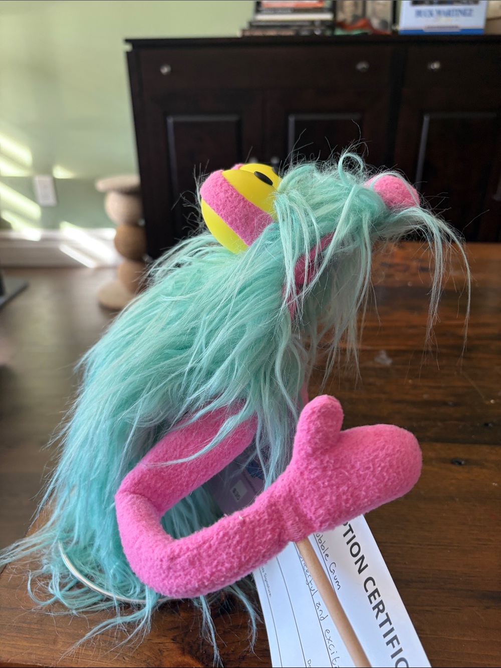 Handmade gum puppet - Picture 2 of 3
